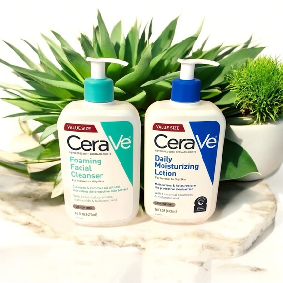 NEW-2PC CeraVe Bundle!! - Picture 1 of 3